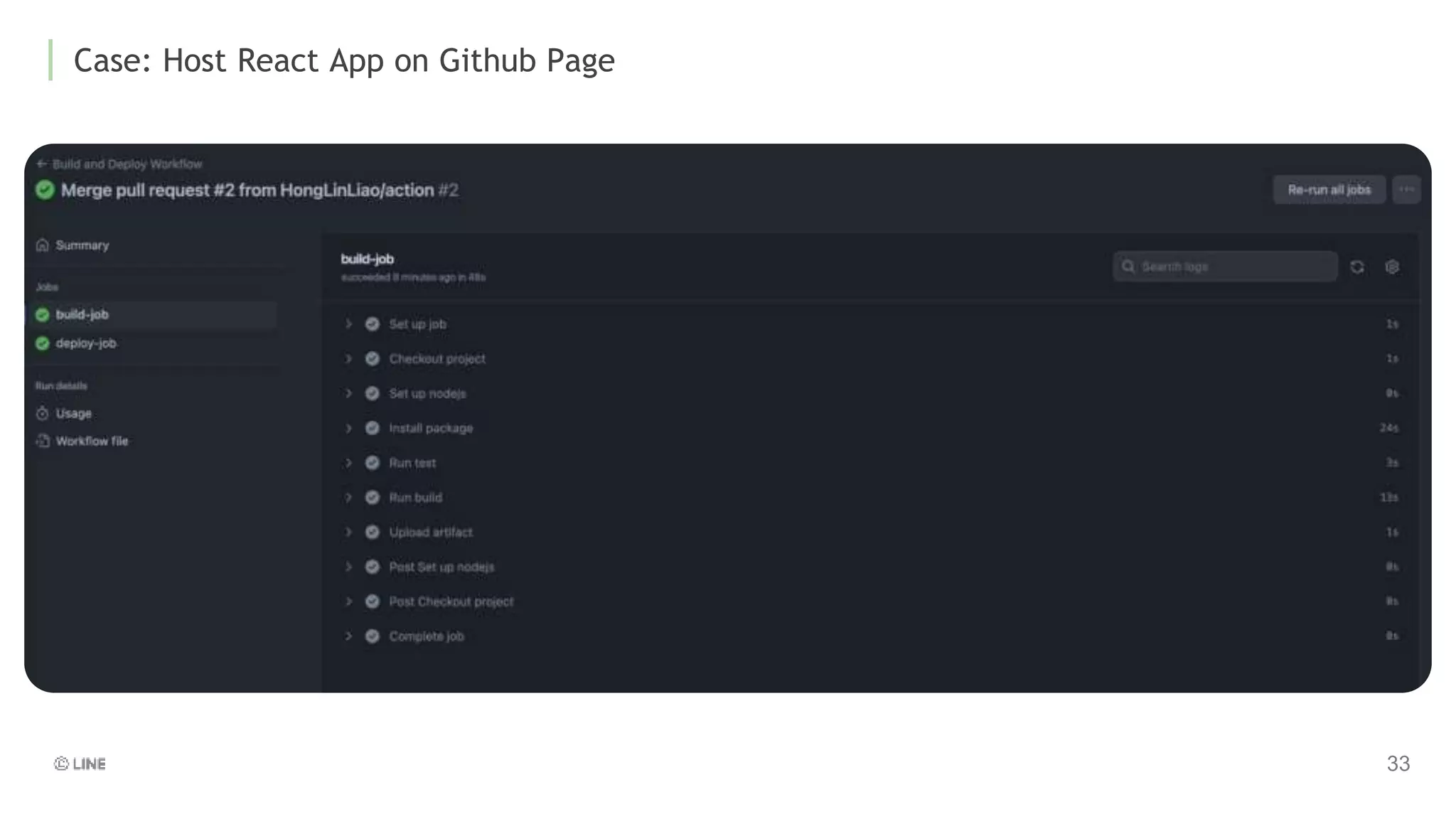 Case: Host React App on Github Page
 
