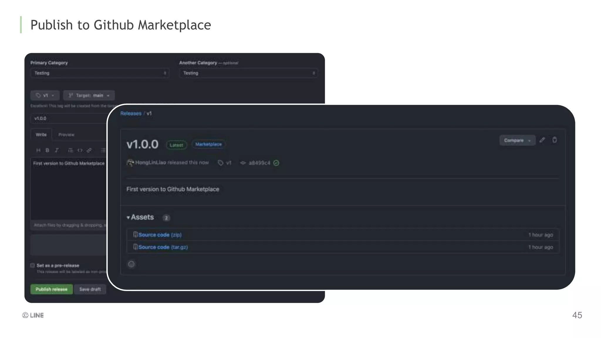Publish to Github Marketplace
 