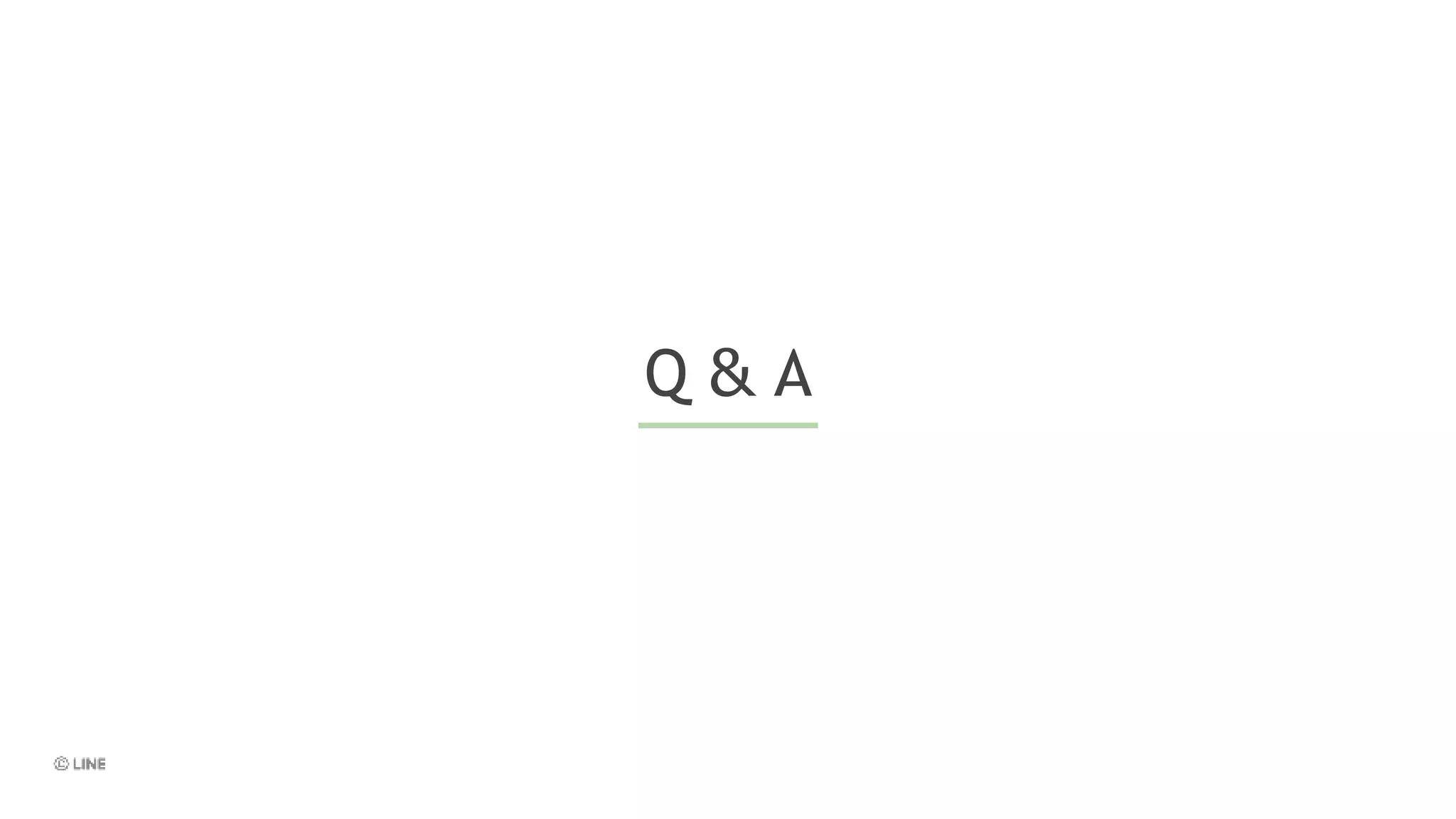 Q & A
 