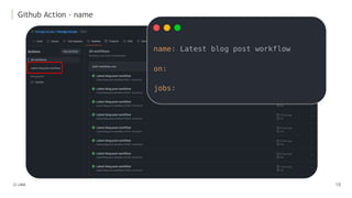 Github Action - name
 