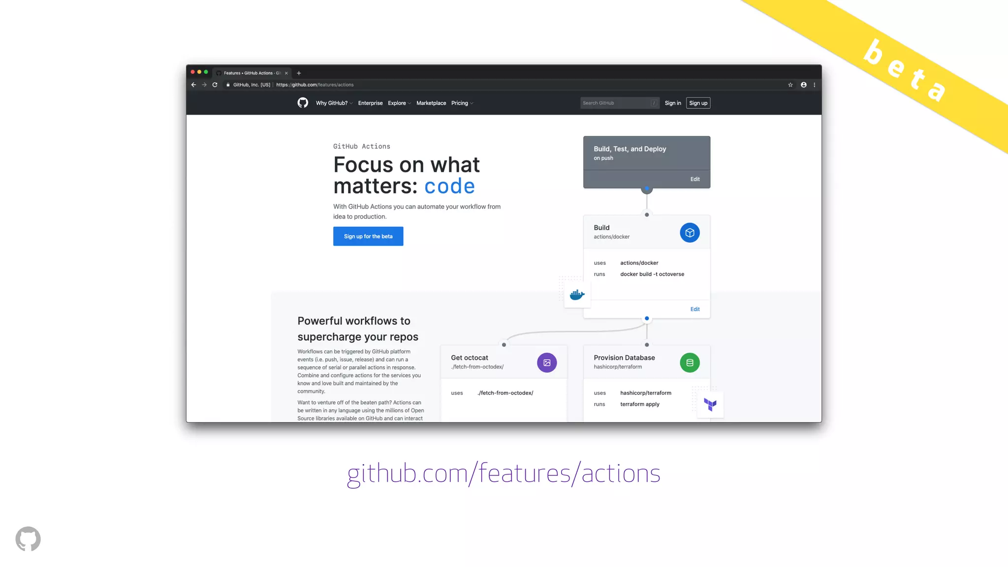 github.com/features/actions
b e t a
 