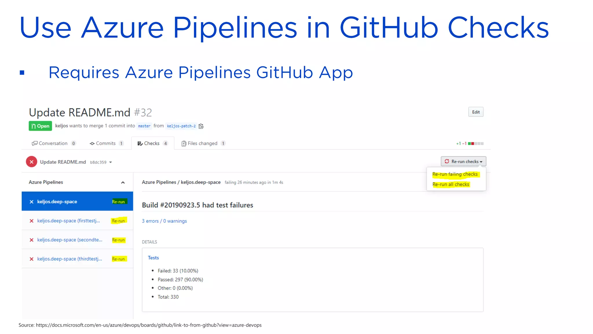 Source: https://docs.microsoft.com/en-us/azure/devops/boards/github/link-to-from-github?view=azure-devops
▪
 