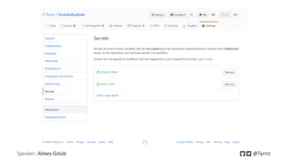 Speaker: Alexey Golub @Tyrrrz
 