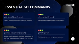 GitHub and Open Source - GDGoC MIT Anna University | PPT