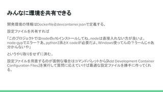 Github codespaces すごく良い。もうこれで 十分なんじゃという話 | PDF