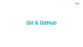 Git & GitHub
• Git is a tool for managing ﬁles (more on that later)
• GitHub is a website for using git
6
 