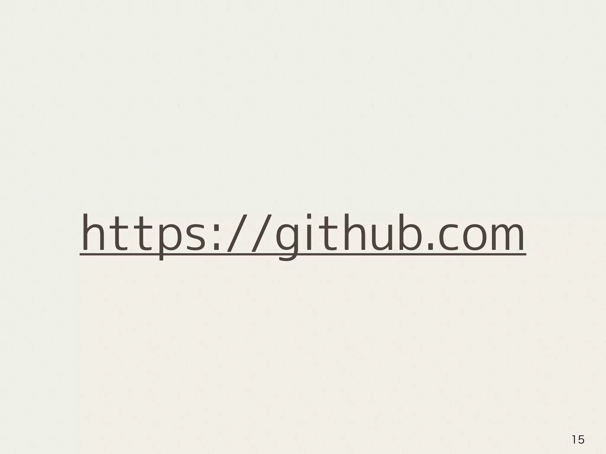 https://github.com
15
 