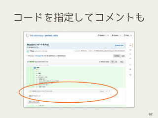 コードを指定してコメントも
62
 