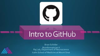 GitHub Presentation | PPTX | Web Development | Internet