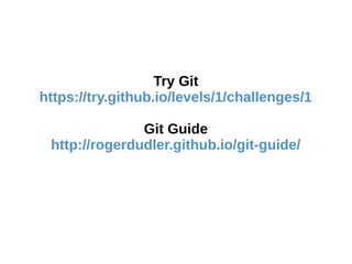 Git presentation | PDF