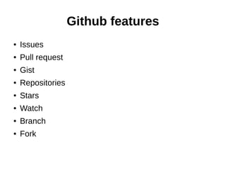 Git presentation | PDF