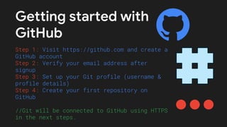 GitHub_Session_Slides | Introduction to GitHub | PDF