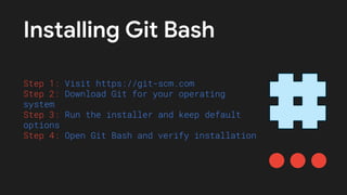 GitHub_Session_Slides | Introduction to GitHub | PDF