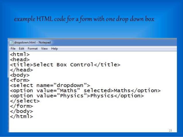 gitika html ppt html output form