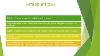 Git Infections GIT INFECTIONS git infections infections | PPTX