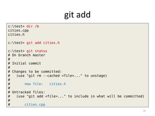 Introduction to Git for developers | PPT