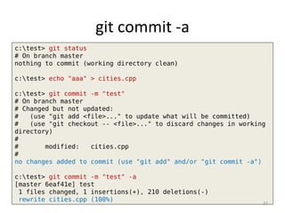 Introduction to Git for developers | PPT