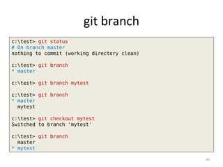 Introduction to Git for developers | PPT