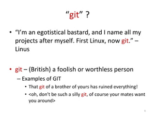 Introduction to Git for developers | PPT