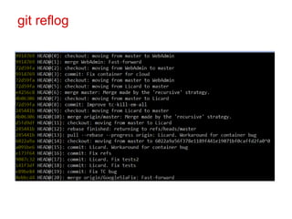 git reflog

 