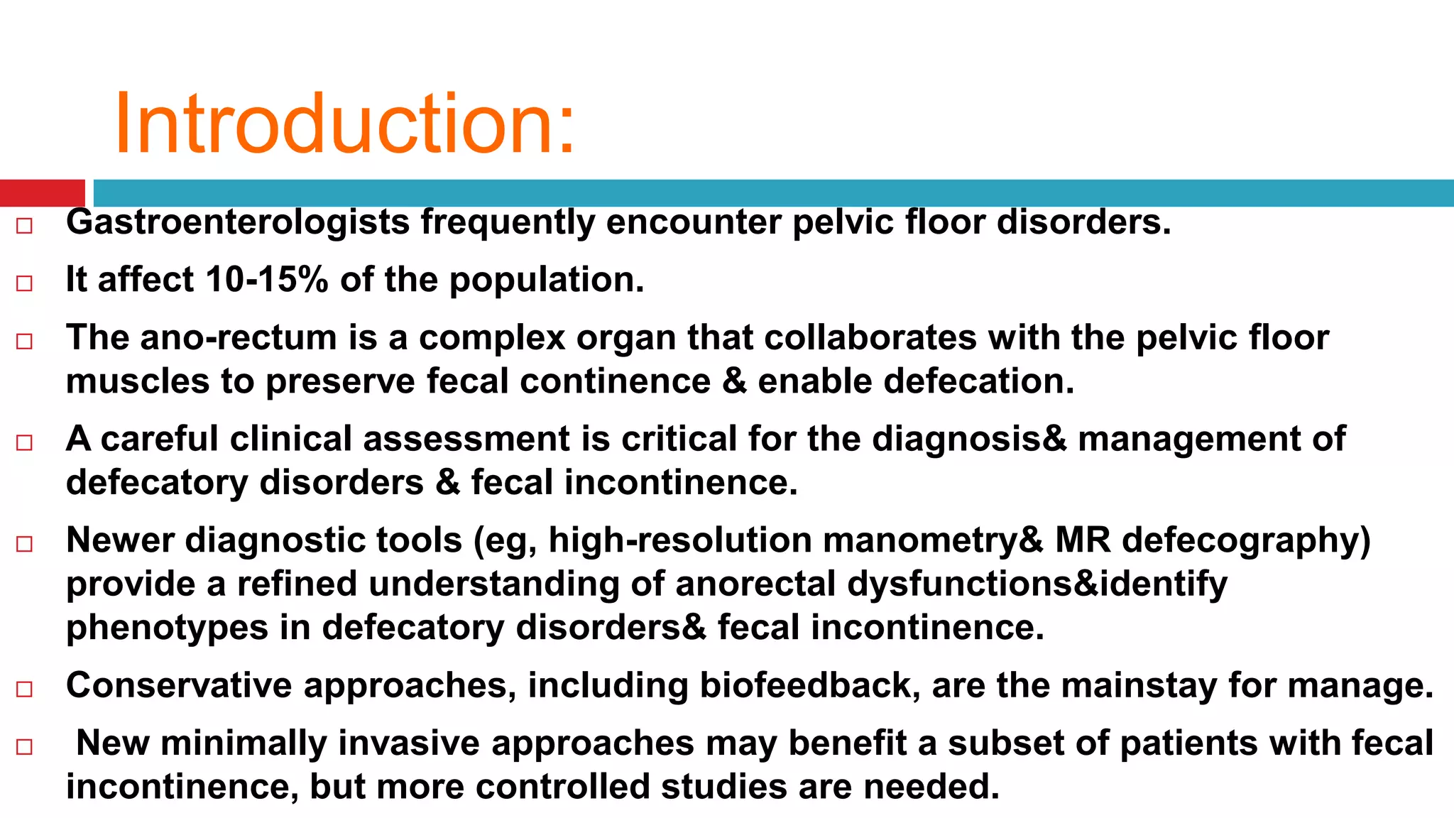 Git j club anorectal disorders. | PPTX