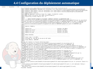 4.4 Configuration du déploiement automatique

25.12.13

Your name here (insert->page number)

73

 