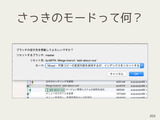 さっきのモードって何？
203
 
