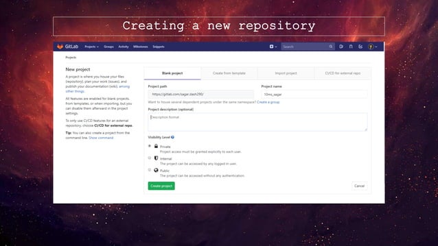 Introduction to Gitlab | Gitlab 101 | Training Session | PPTX