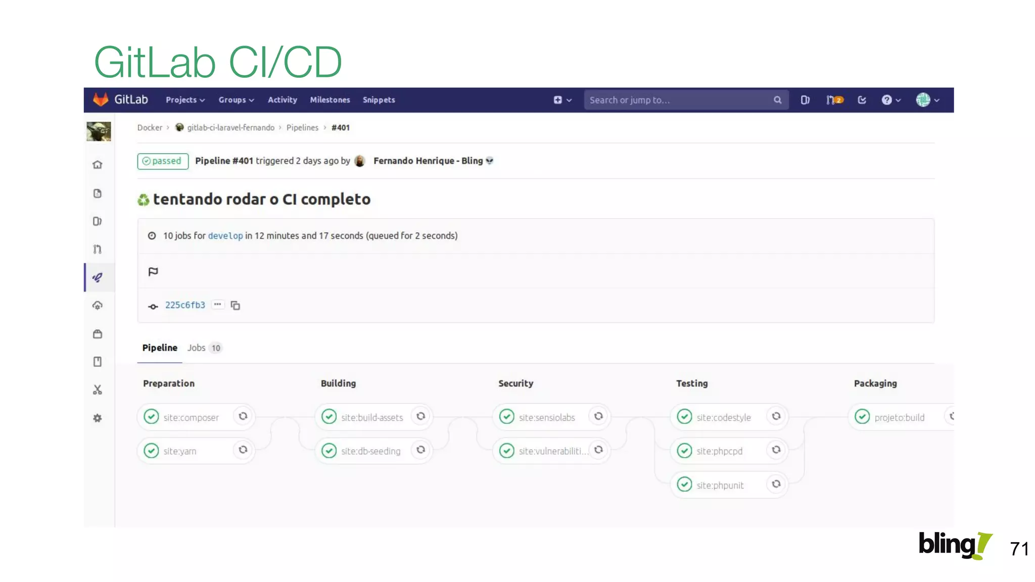 GitLab CI/CD
71
 