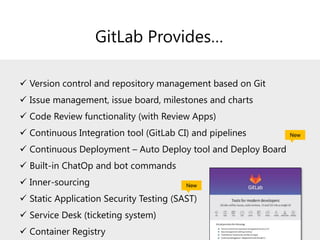 What's New in GitLab and Software Development Trends | PPT