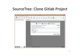 SourceTree: Clone Gitlab Project
19
 