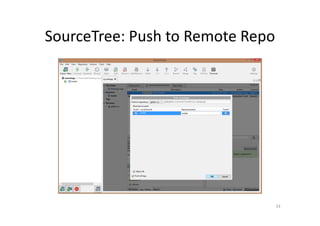 SourceTree: Push to Remote Repo
33
 