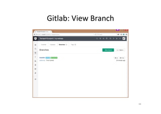 Gitlab: View Branch
68
 