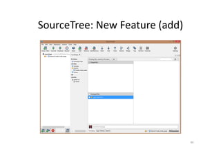 SourceTree: New Feature (add)
46
 