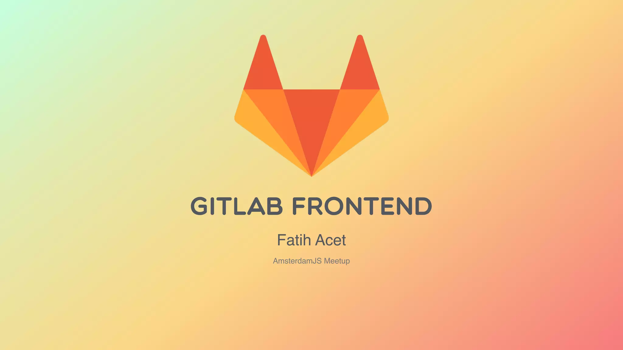 Evolution of GitLab Frontend | PPT