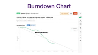 Burndown Chart
 