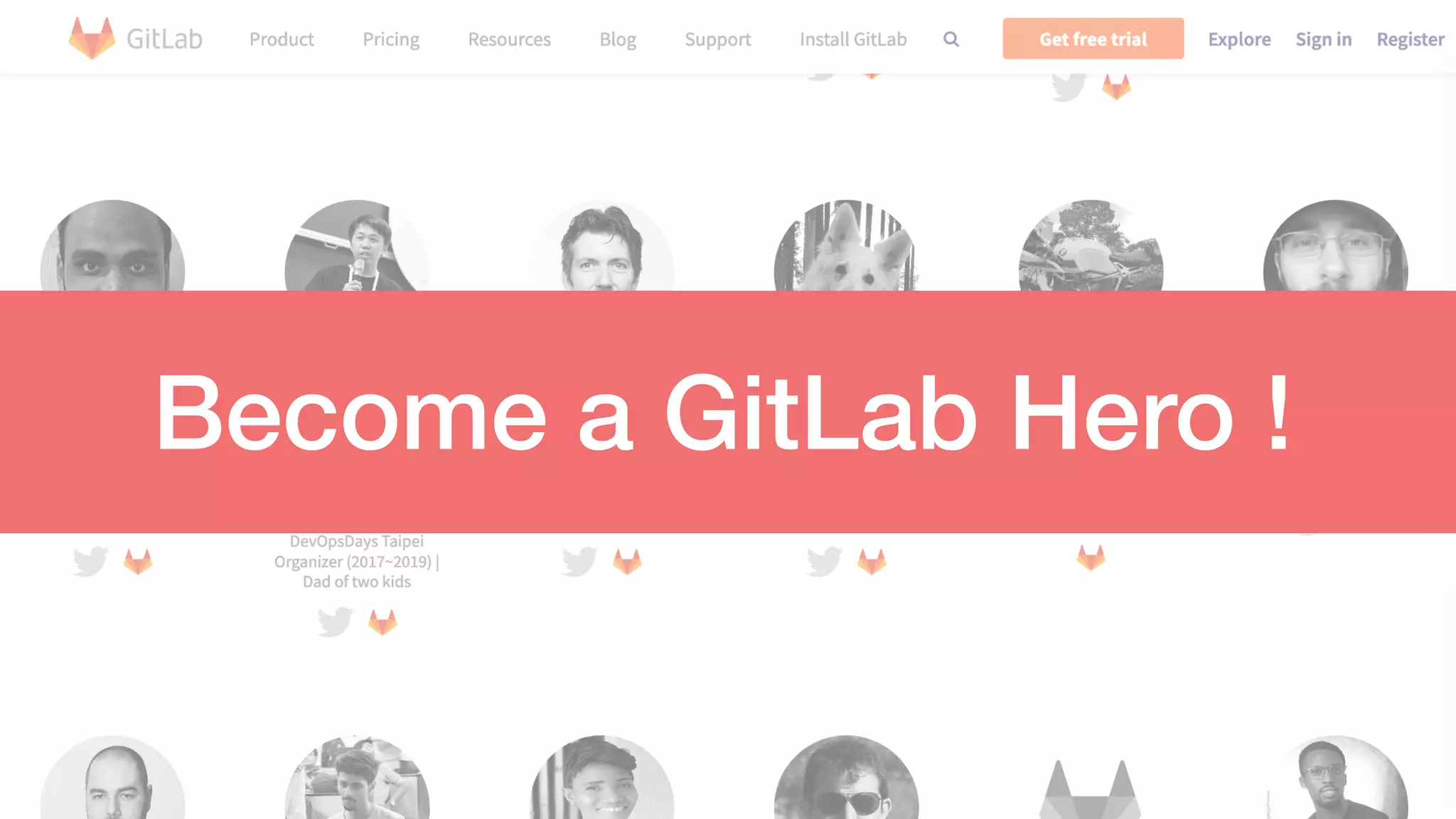 Become a GitLab Hero !
 