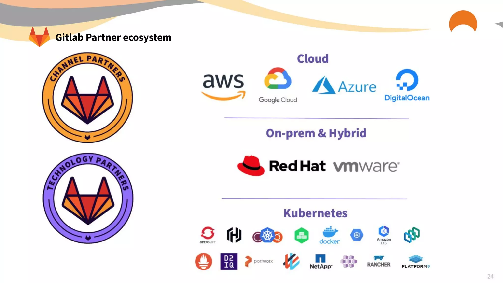 Gitlab Partner ecosystem
 