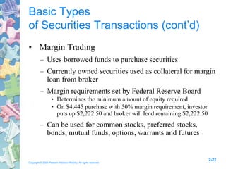 Gitman 238192 ppt02 | PPT | Stocks and Bonds | Personal Investing