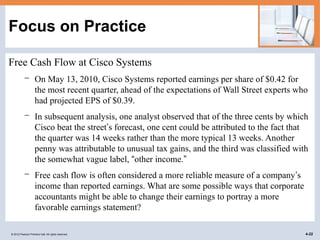 cash flow and financial planning statments | PPTX