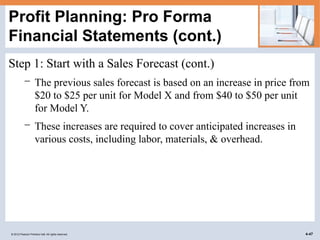 cash flow and financial planning statments | PPTX