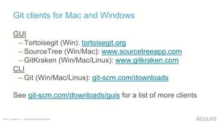 Transitioning from SVN to GIT | PPTX