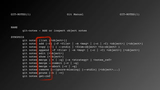 Git Notes and GitHub | PDF