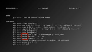 Git Notes and GitHub | PDF