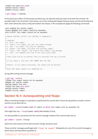 Git notes for professionals. | PDF