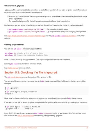 Git notesforprofessionals | PDF