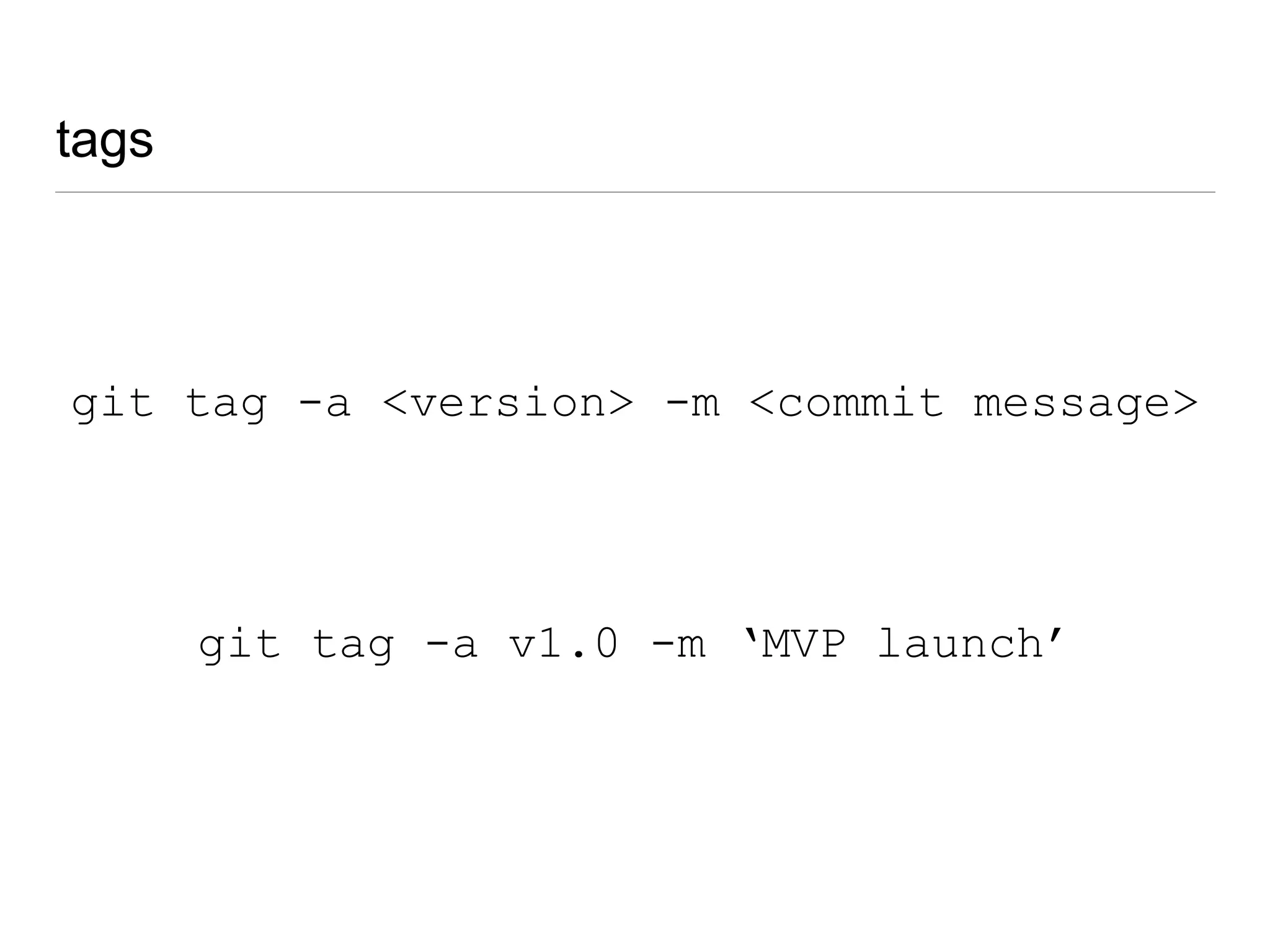 gitflow
• promotes positive
development workflow
• easily differentiates
new features and bugs
• streamlines release
management
• allows easy “logging”
of changes
* http://nvie.com/posts/a-successful-git-branching-model/
 