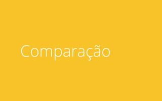Comparação
 