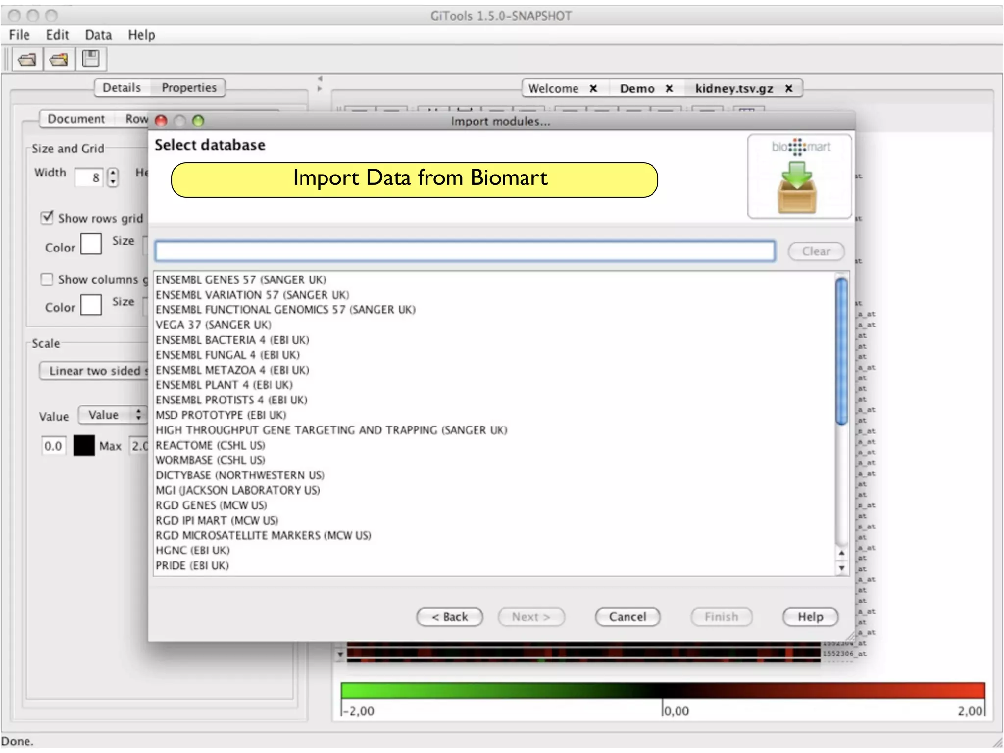 Import Data from Biomart
 
