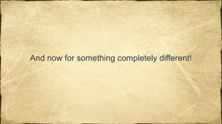 Zürich,
And now for something completely different!
 